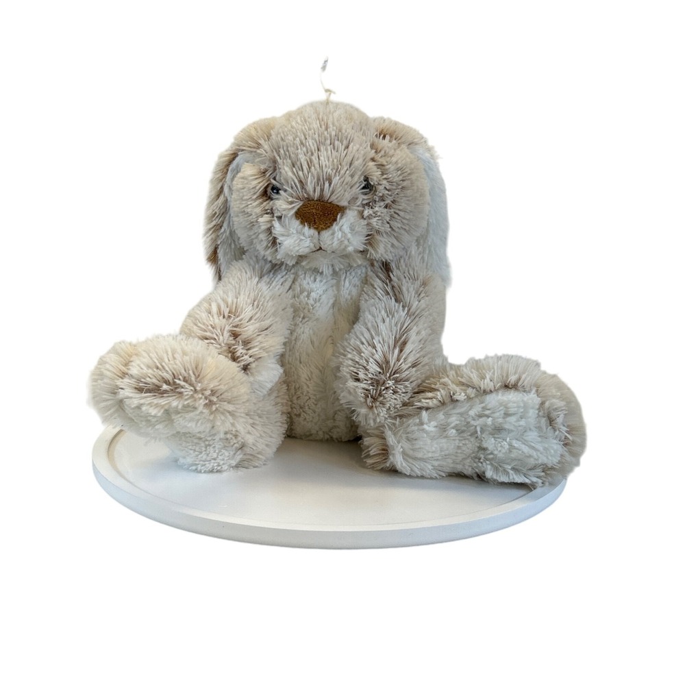 Melissa &‎ Doug Burrow Bunny Rabbit 12" Big Feet Stuffed Animal Plush Toy